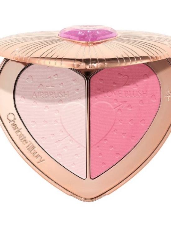 Charlotte Tilbury Other - Charlotte Tilbury Heart-Shaped Blush & Highlighter Duo - Light Pink & Rose Pink